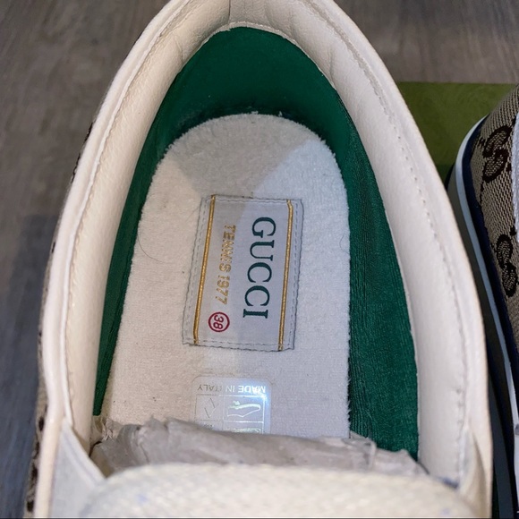 Gucci Slip-on Tennis Sneakers - Picture 5 of 7